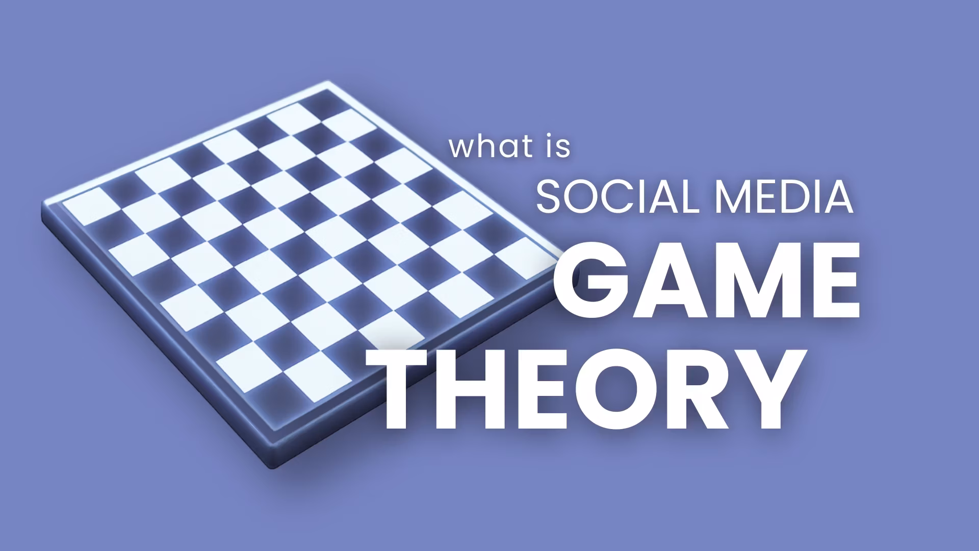 What Is Social Media Game Theory?